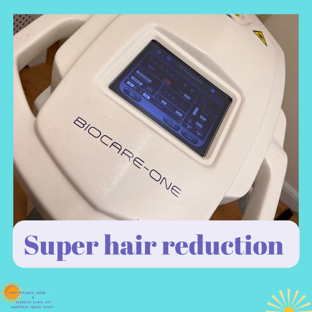 Hair removal laser
